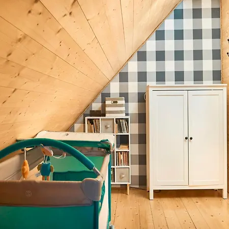 By Zarnowieckie With Sauna, Cleaning Included Nadole (Pomerania)