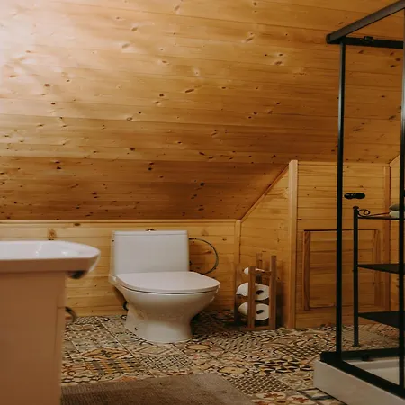 By Zarnowieckie With Sauna, Cleaning Included 펜션 *